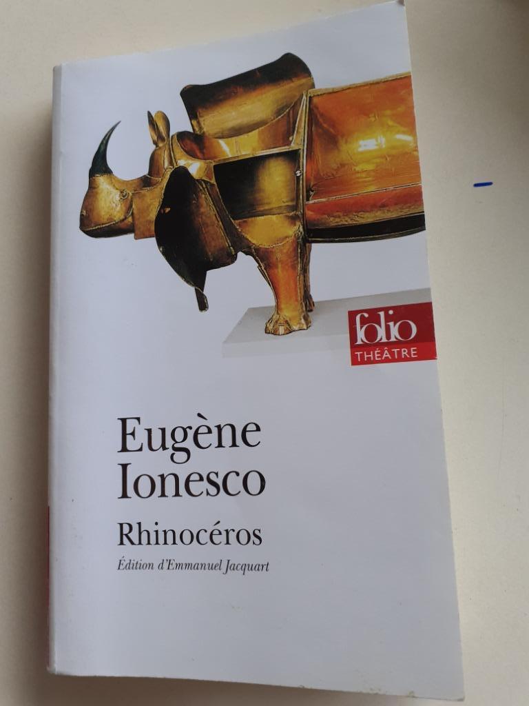 EUGENE IONESCO : RHINOCEROS, Boeken, Ophalen, Nieuw