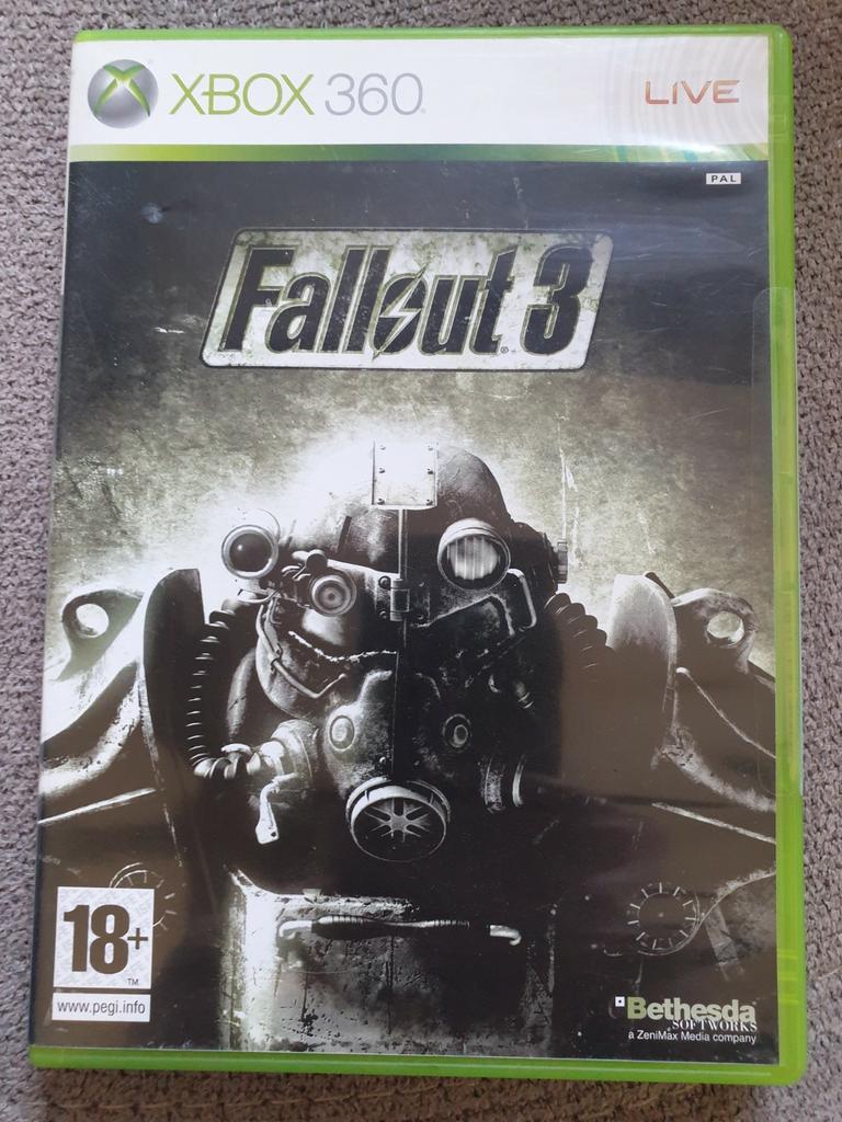 Fallout 3 voor xbox 360, Enlèvement ou Envoi, Comme neuf, À partir de 18 ans