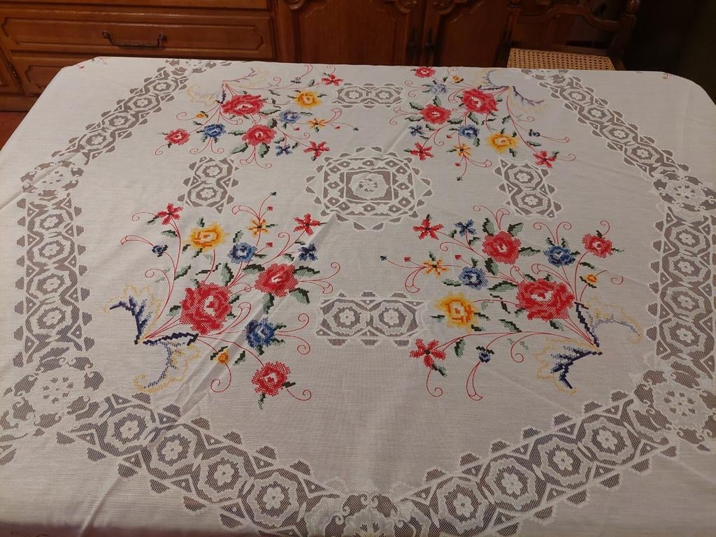 Rond tafelkleed  nieuw, Ophalen of Verzenden, Nieuw, Rond, Binnen