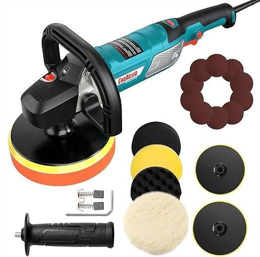 ENEACRO Polijstmachine voor auto | GRATIS LEVERING, Auto diversen, Auto-accessoires, Nieuw, Verzenden