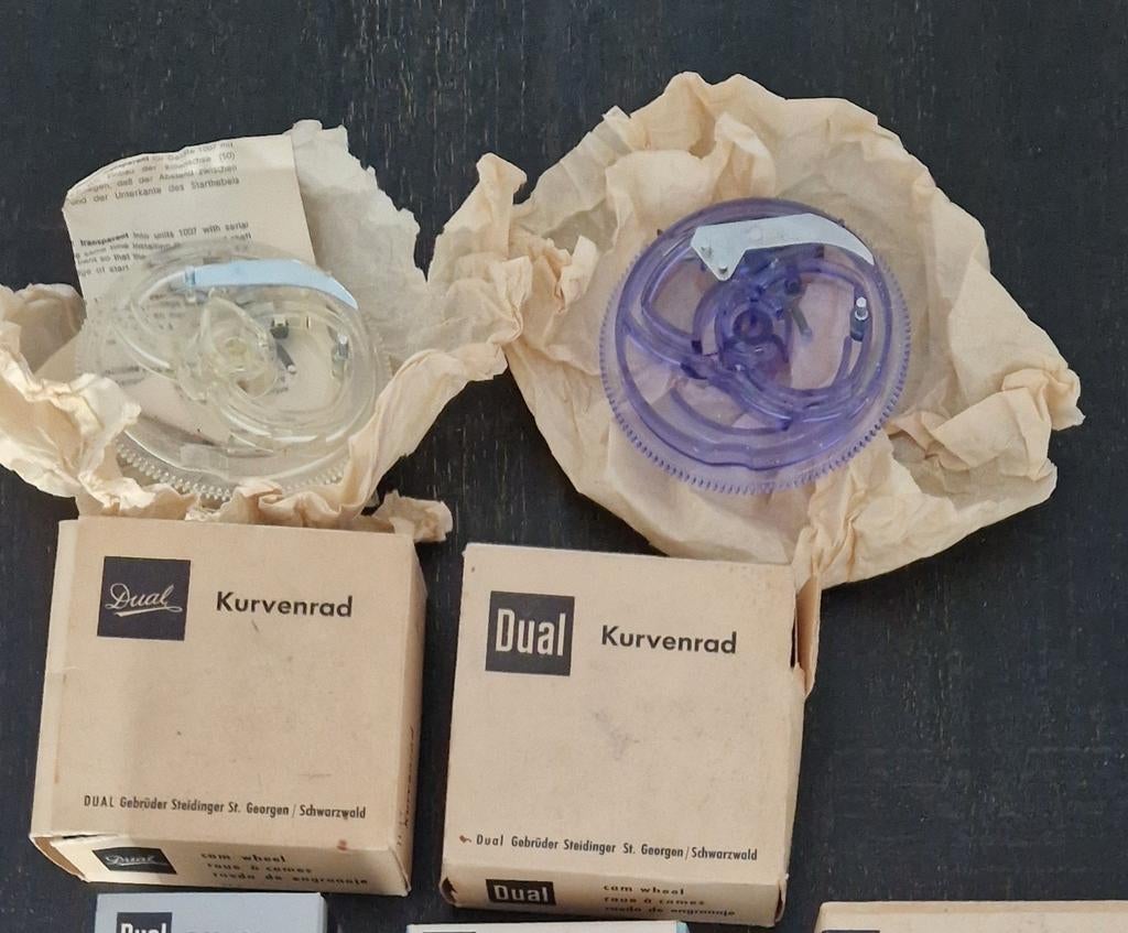 Dual 1007 en 1008 kurvenrad - Vintage platenspeler NOS, Ophalen of Verzenden, Nieuw, Platenspeler, Dual