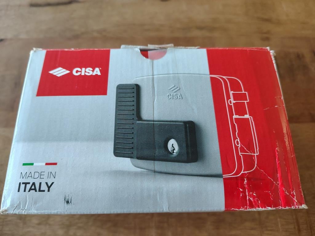 Cisa Elektrisch slot – 12 V – verzinkt – Cisa, grijs, Enlèvement