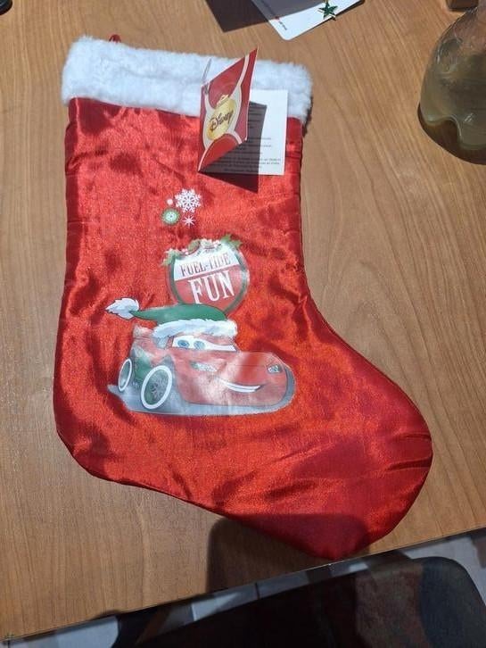 Disney kerstsok thema cars, Ophalen of Verzenden, Nieuw