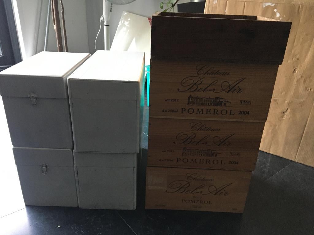 wijn en andere kisten te koop- prijs omschrijving, Ophalen of Verzenden