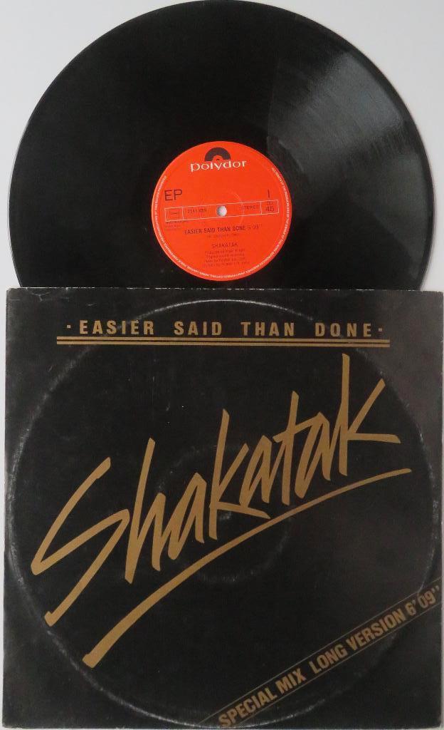 Shakatak - Plus facile à dire qu'à faire. Maxi, CD & DVD, Vinyles | Dance & House, Enlèvement ou Envoi, Utilisé, 12 pouces, Autres genres