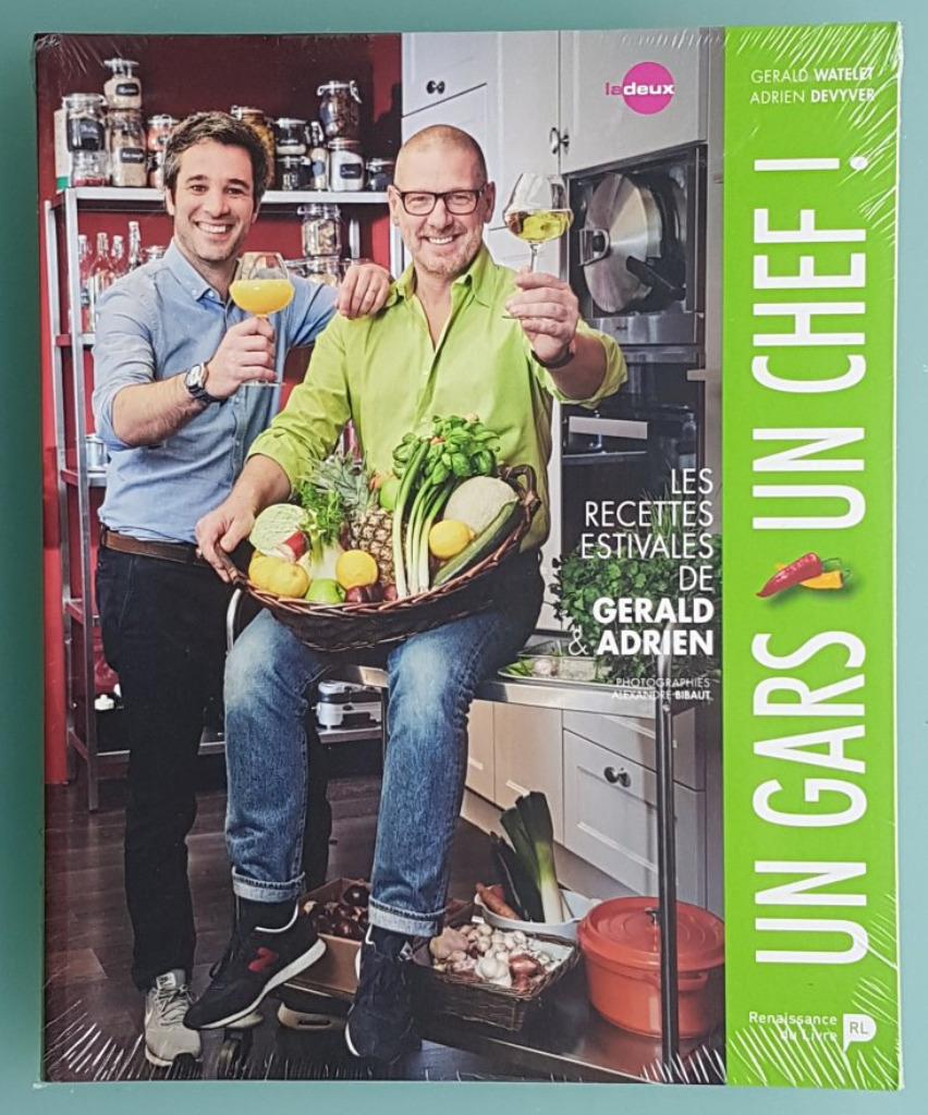 Livre Neuf UN GARS UN CHEF Recettes De Gérald Watelet, Enlèvement ou Envoi, Neuf
