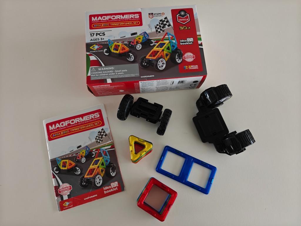 Magformers vehicle set, Enlèvement, Comme neuf, Autres marques