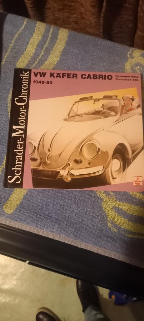 Volkswagen Vw Kever boek käfer, Ophalen of Verzenden, Volkswagen