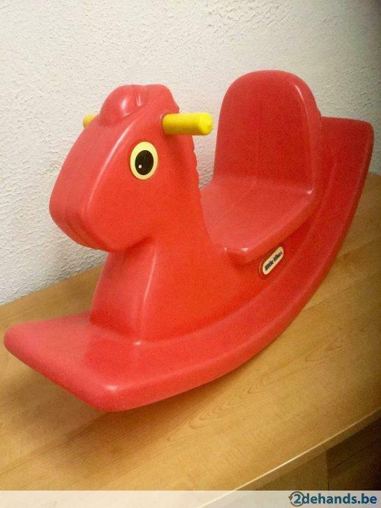 Heel leuk pvc schommelpaard. Merk: Little Tikes., Kinderen en Baby's, Ophalen, Gebruikt