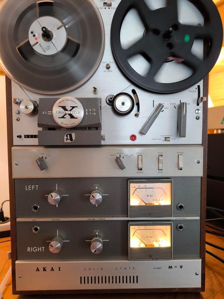 AKAI M-9 VINTAGE recorder, Audio, Tv en Foto, Bandrecorder