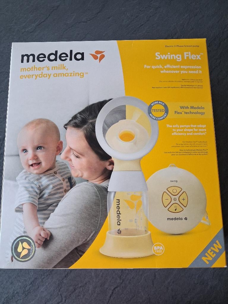 Medela Swing Flex borstkolf elektrisch, Kinderen en Baby's, Babyvoeding en Toebehoren, Zo goed als nieuw, Borstkolf, Ophalen