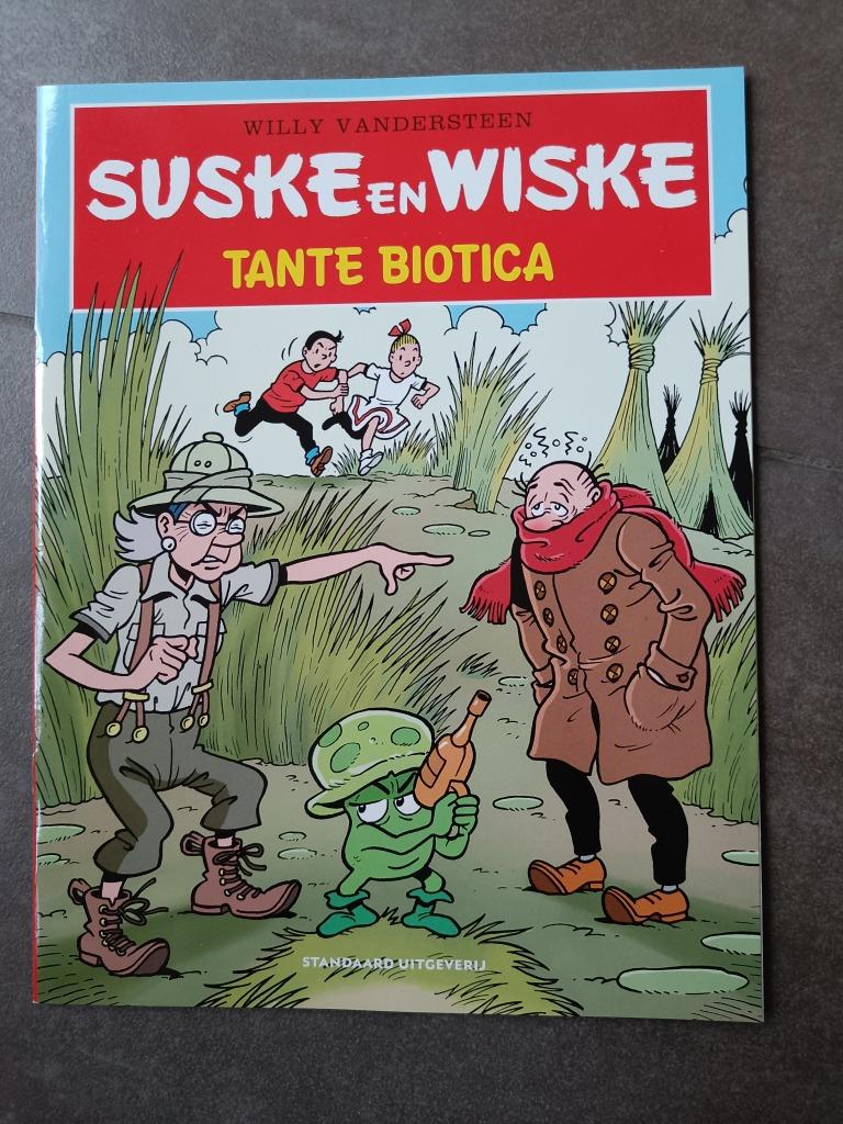 Strip van Suske & Wiske: Tante Biotica (nieuw), Boeken, Eén stripboek, Nieuw, Studio  Vandersteen, Ophalen of Verzenden