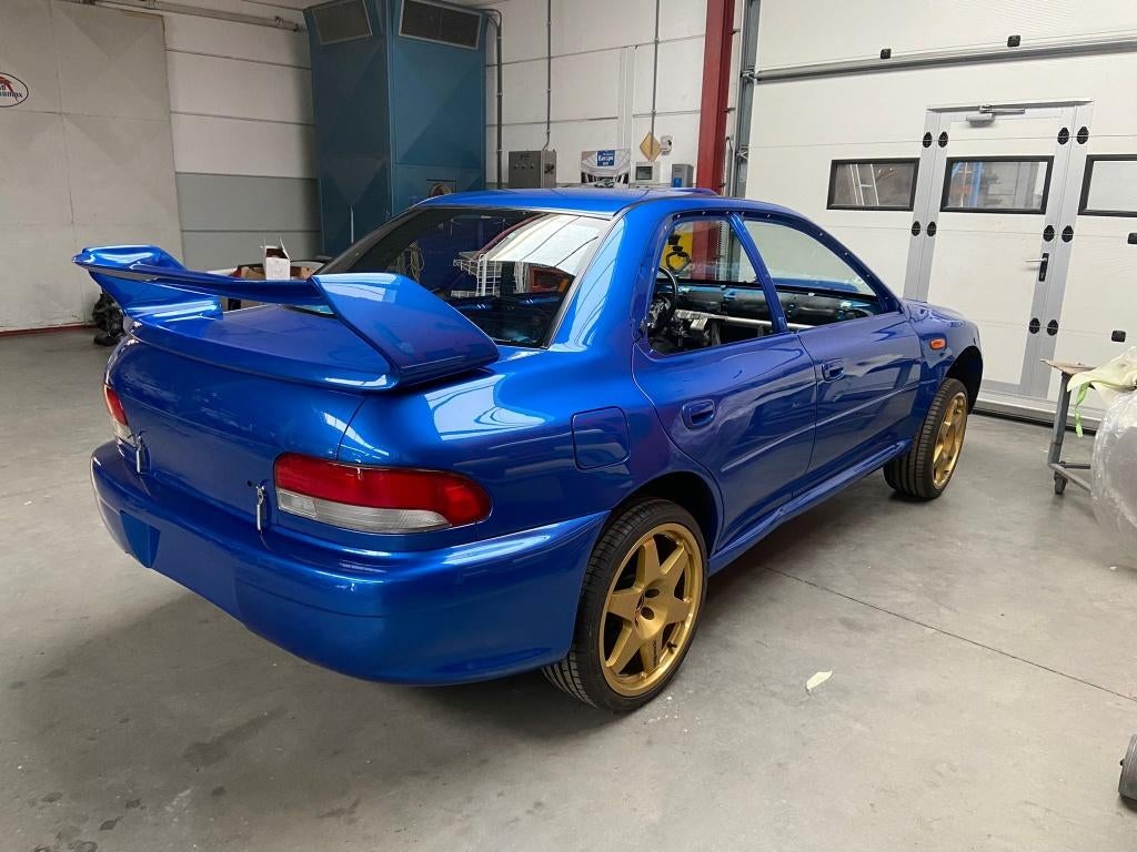 Subaru WRC a terminé à 75 %., 4 portes, Boîte manuelle, WRX STI, Berline