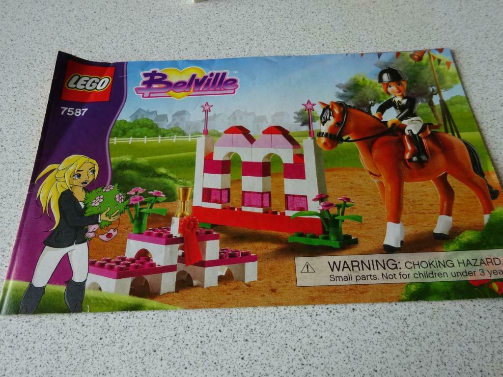 belville 7587, Enlèvement ou Envoi, Utilisé, Ensemble complet, Lego