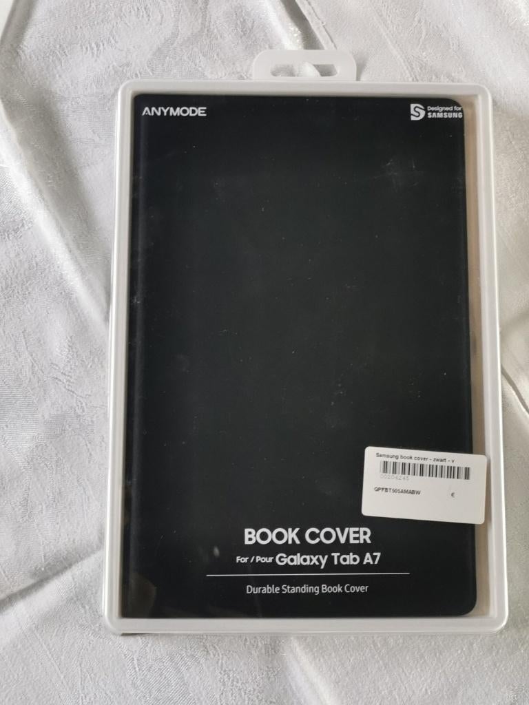 Book cover Samsung Galaxy Tab A7, Neuf, Enlèvement ou Envoi, Protection faces avant et arrière, Samsung