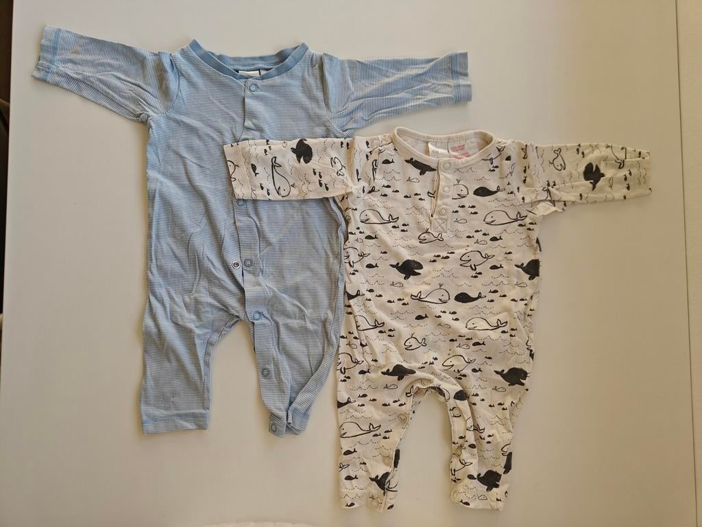 Set van 2 pyjama's maatje 56, Nacht- of Onderkleding, Ophalen of Verzenden, Jongetje, H&M.