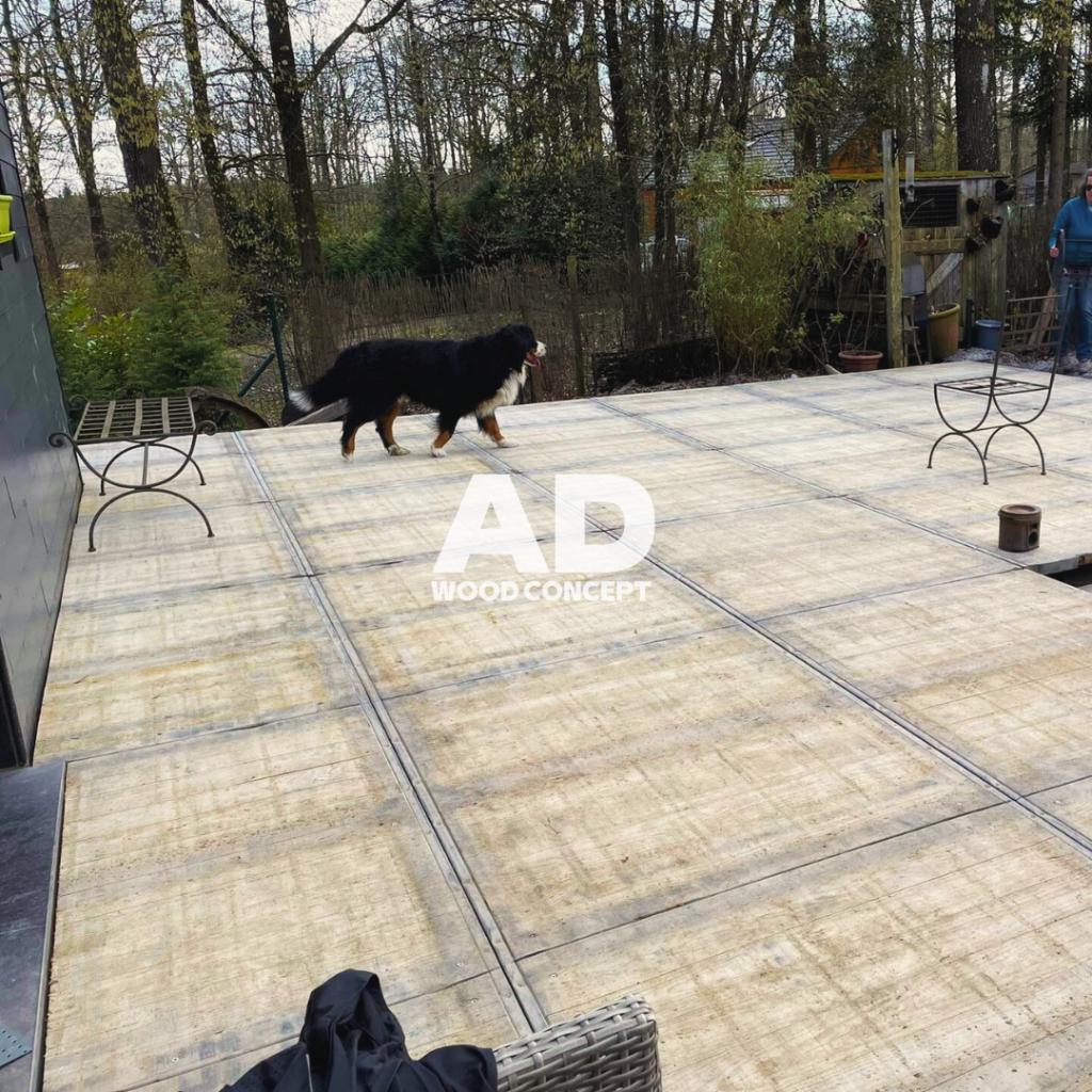 Panneau pour terrasses, Enlèvement ou Envoi, Bois