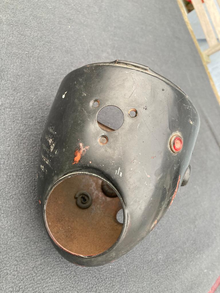 coque de phare parabole bol de phare moto ancienne, Motos, Enlèvement ou Envoi, Utilisé