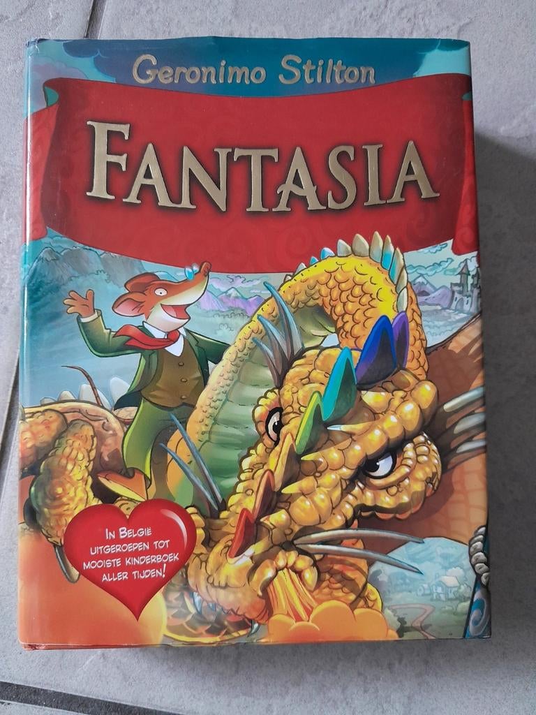 Geronimo Stilton - Fantasia, Enlèvement, Comme neuf, Geronimo Stilton