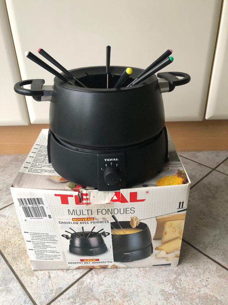 Fonduestel Tefal ( electrisch), Ophalen, Gebruikt, Elektrisch, Fondueset