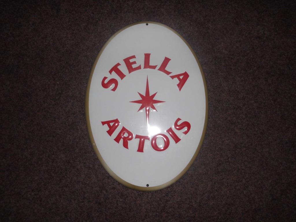 bord stella artois, Ophalen, Gebruikt, Reclamebord