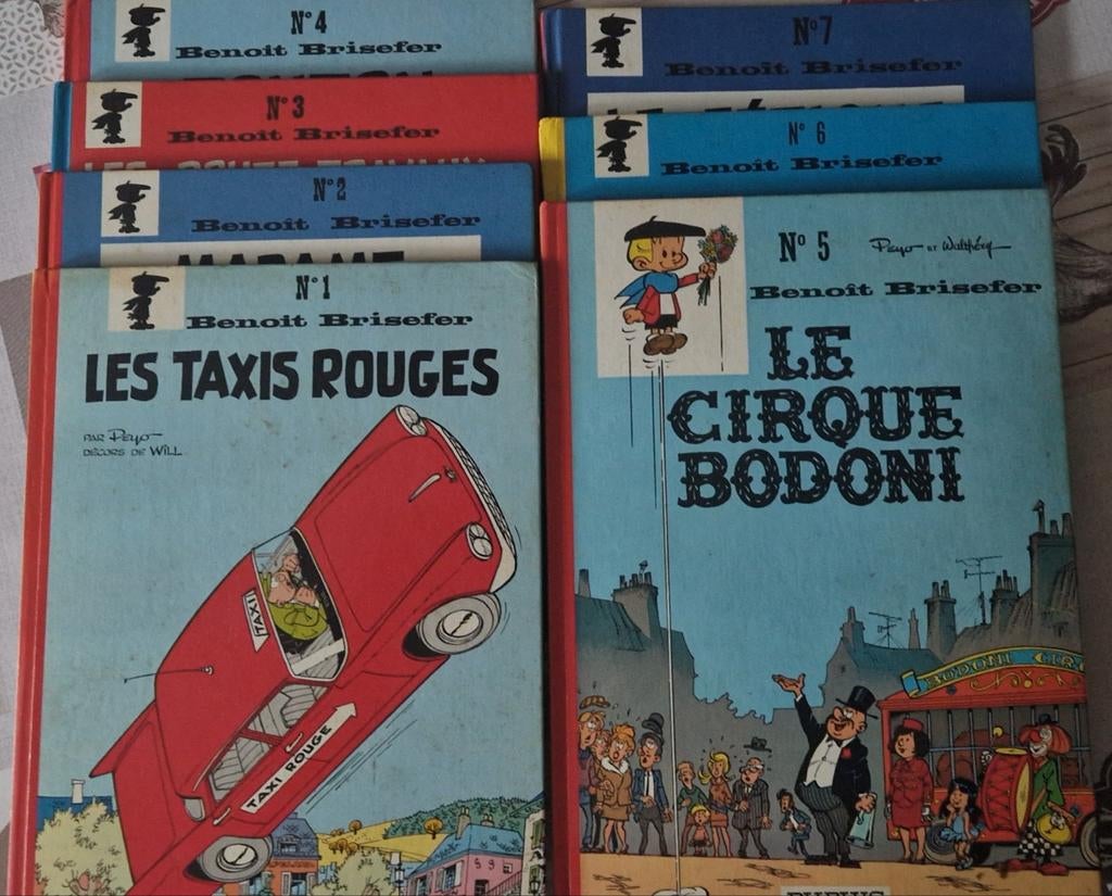 Lot BD Benoît Brisefer, Ophalen