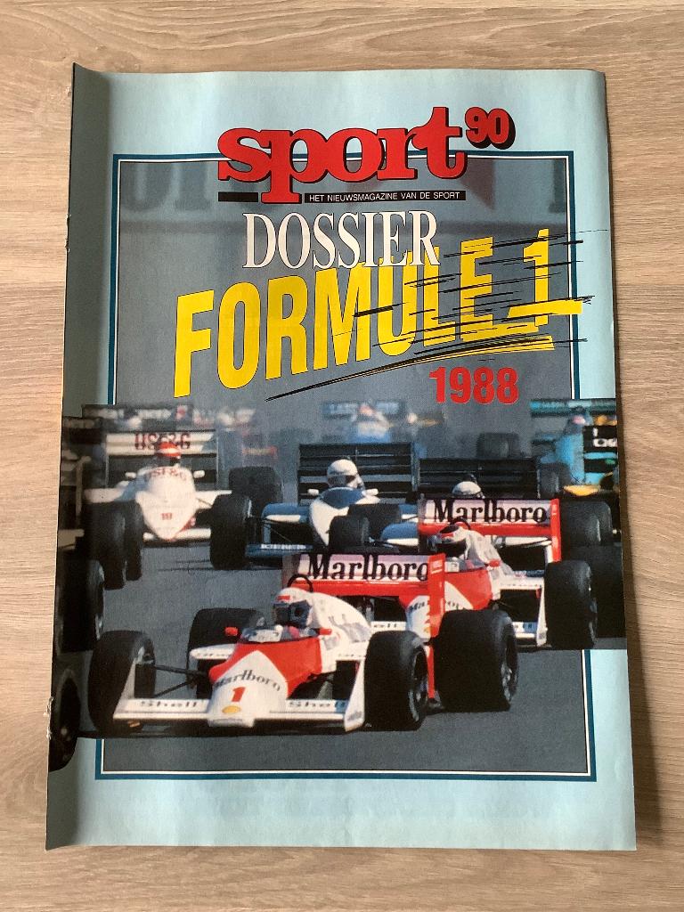 Sport 80 - Dossier Formule I 1988, Enlèvement ou Envoi, Comme neuf, Livre ou Revue
