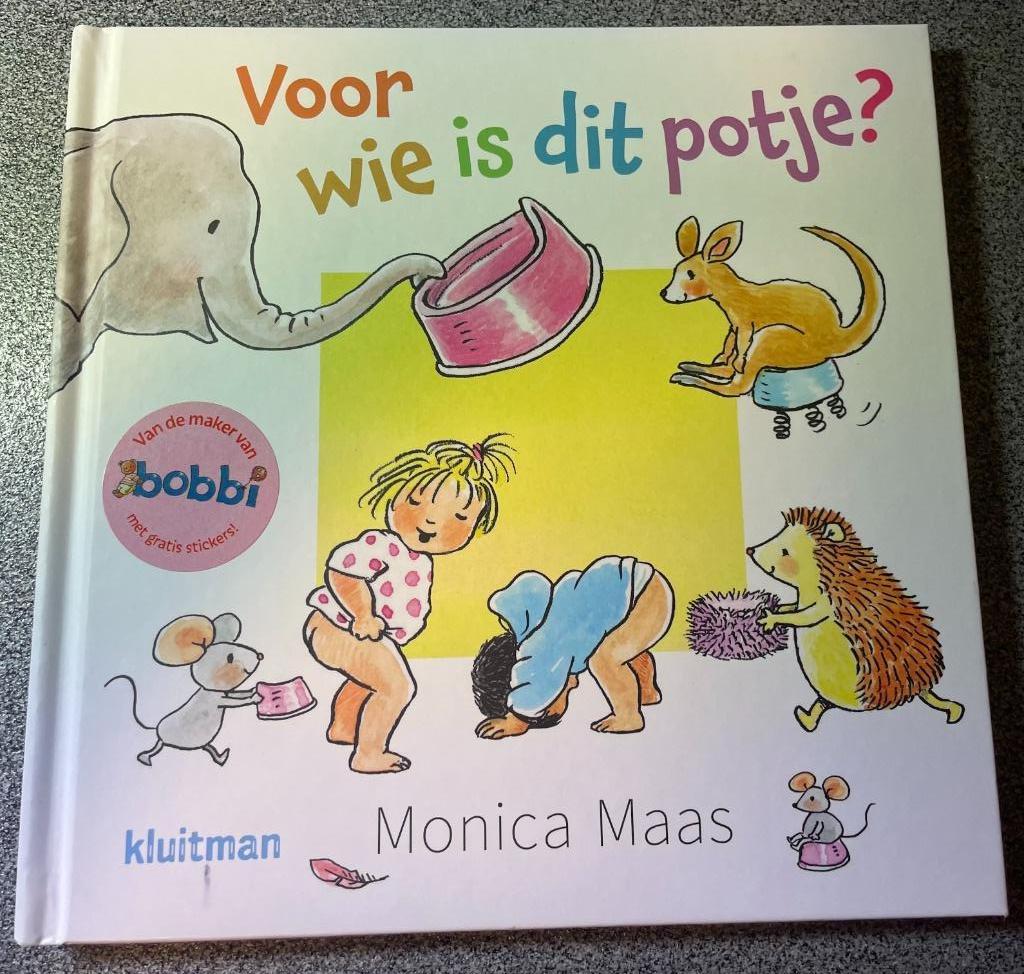 Voor wie is dit potje? - Monica Maas, Ophalen of Verzenden, Zo goed als nieuw, Monica Maas, Voorleesboek