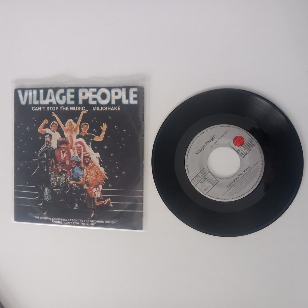 Vinyl single Village People'cant stop the ...'1980, Ophalen of Verzenden, Zo goed als nieuw