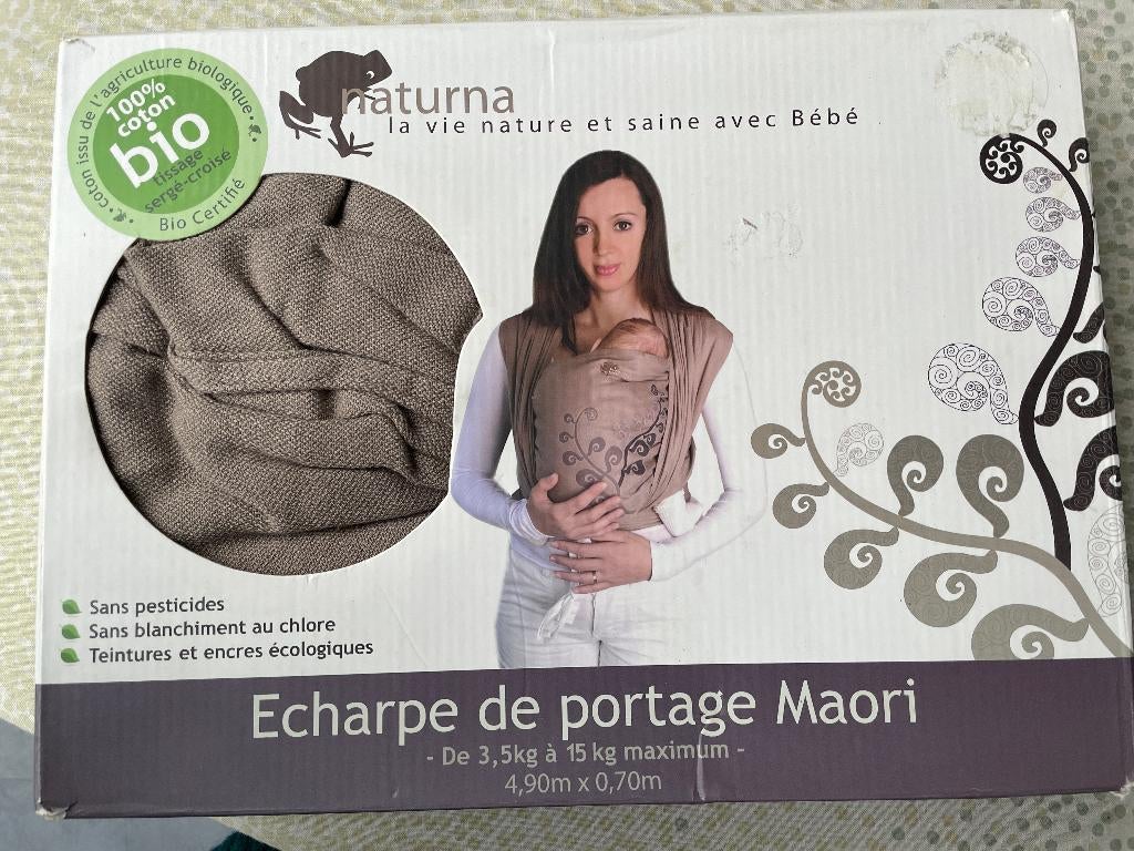 Naturna draagdoek Maori, Kinderen en Baby's, Babydragers en Draagdoeken, Overige merken, Draagdoek, Ophalen of Verzenden, Zo goed als nieuw
