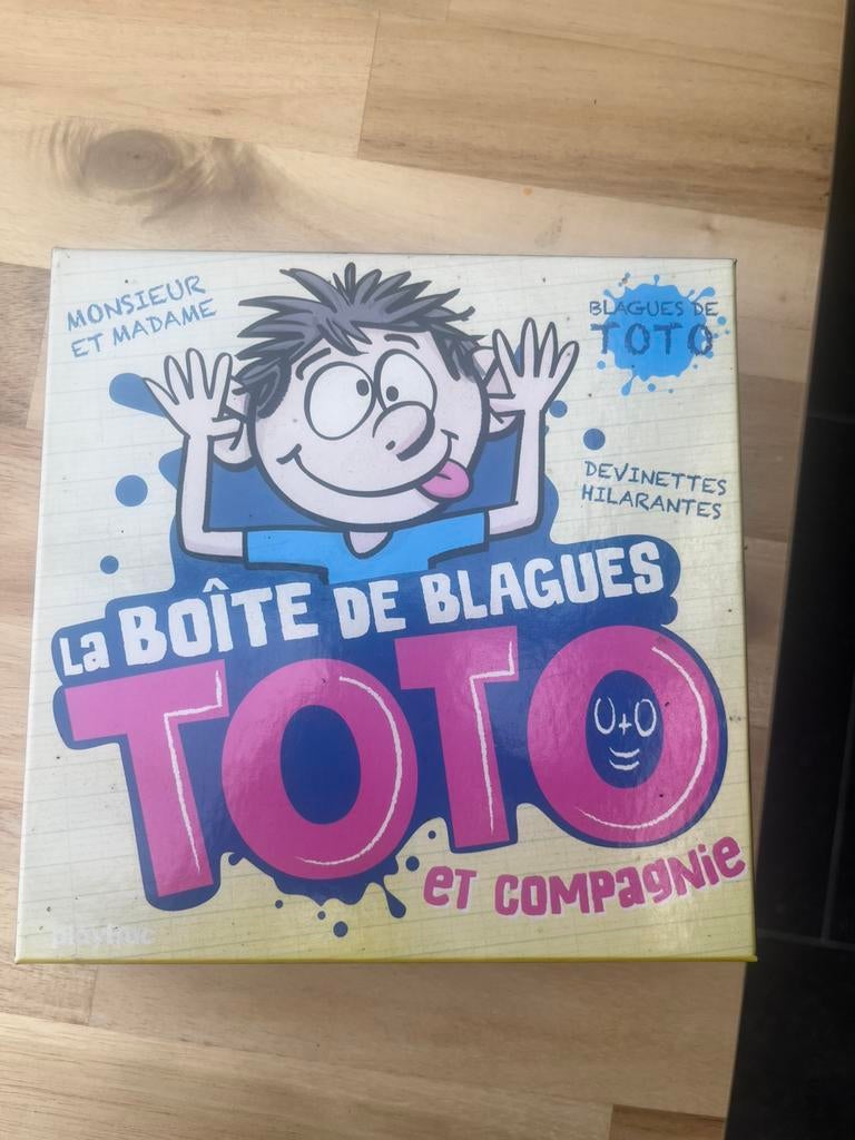 Jeu de devinettes blagues de toto, Enlèvement ou Envoi, Comme neuf
