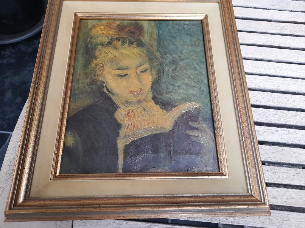 La Liseuse van Pierre-Auguste Renoir, Antiquités & Art, Enlèvement ou Envoi