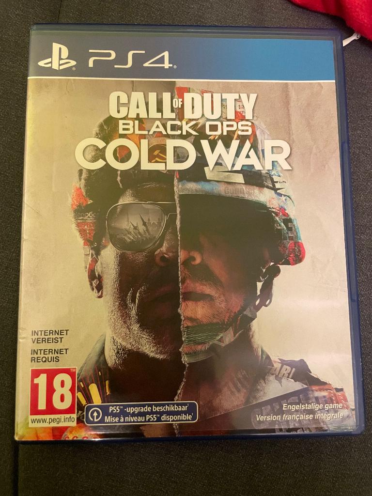 Ps4 game Call of duty Black ops cold war, Games en Spelcomputers, Shooter, Ophalen of Verzenden, Eén computer, Vanaf 3 jaar