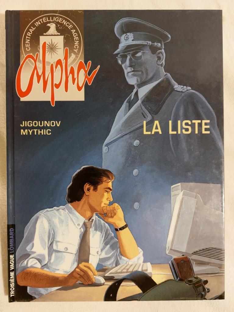 Alpha T.4 La liste - Réédition (2003) - Très bon état, Une BD, Enlèvement ou Envoi, Comme neuf