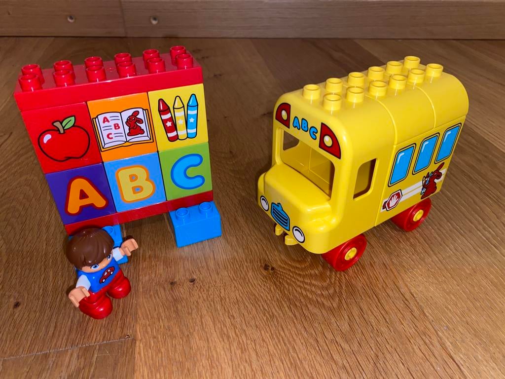 Duplo schoolbus, Kinderen en Baby's, Ophalen, Zo goed als nieuw