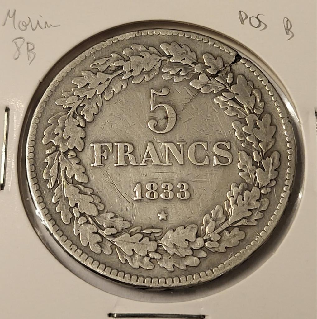 5fr Leopold 1ier