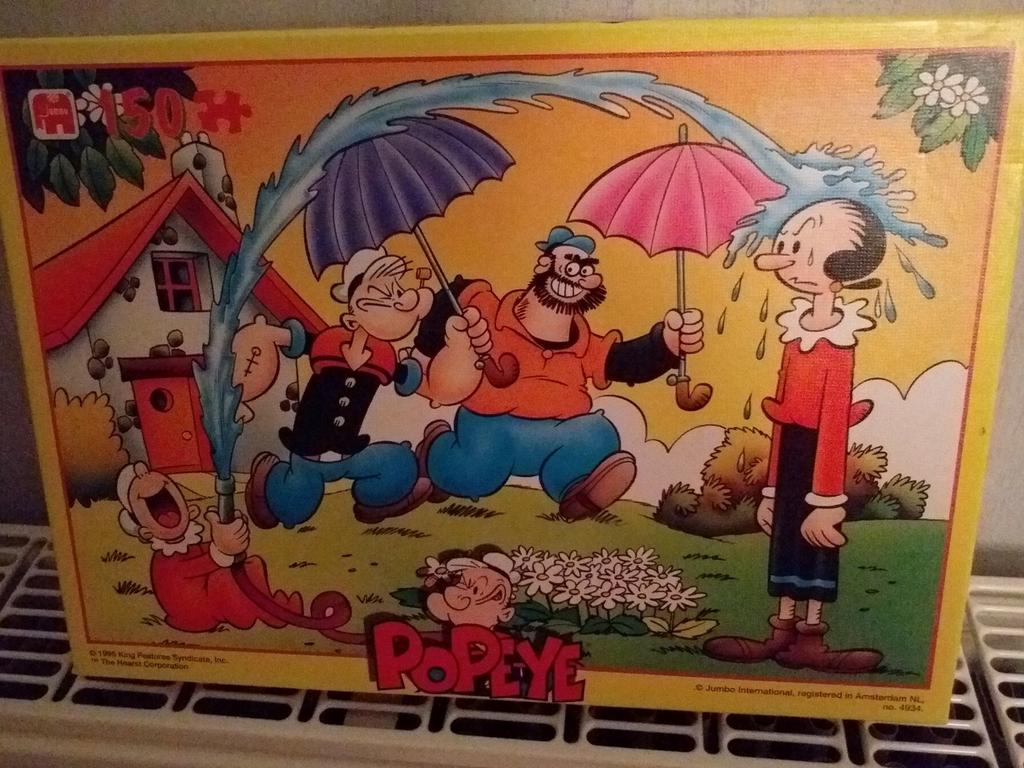 Popeye puzzel., Ophalen of Verzenden, Zo goed als nieuw