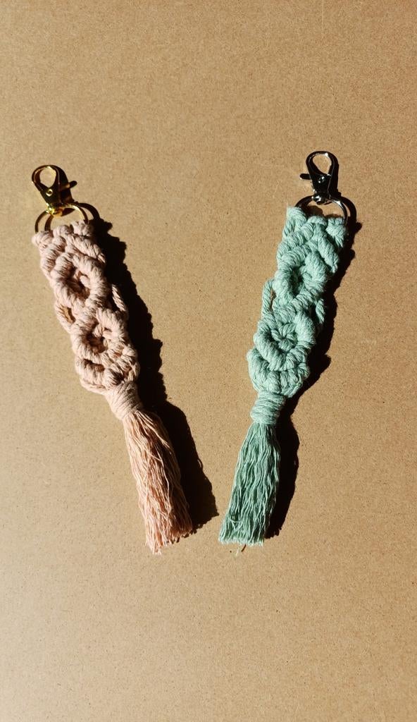 Macramé sleutelhangers, Ophalen of Verzenden, Nieuw