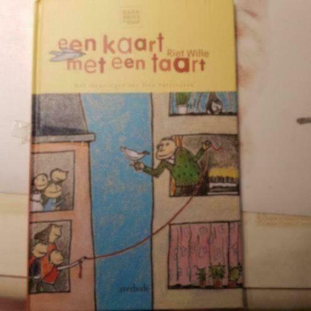 een kaart van een taart, 5 of 6 jaar, Fictie algemeen, Jongen of Meisje, Nieuw