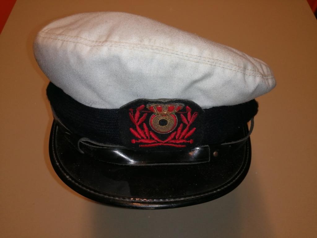 BELGIQUE - ABL - KEPI FORCE NAVALE - MARINE, Enlèvement ou Envoi, Marine, Casque ou Béret