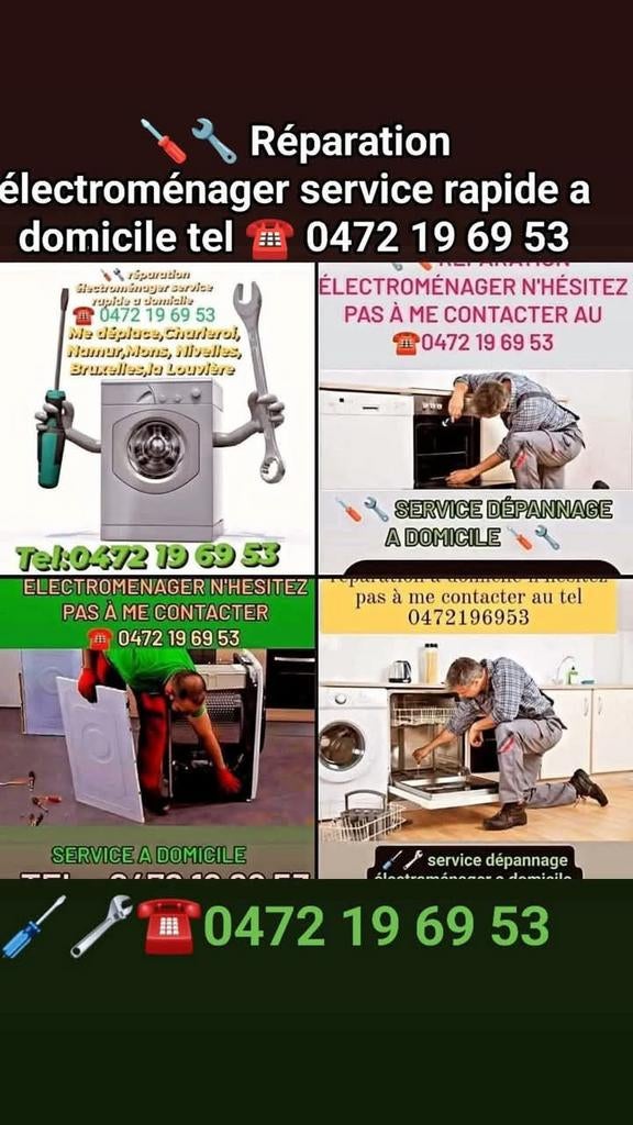 Panne électroménager, Enlèvement ou Envoi