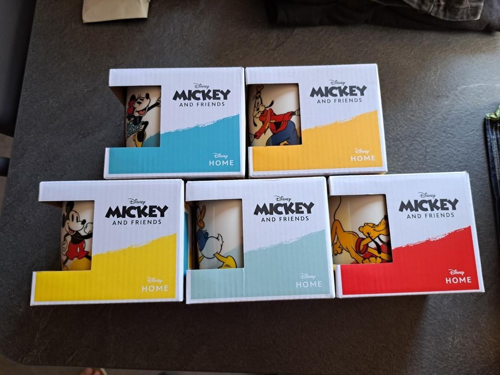 Aldi de 5 verschillende tassen, Verzamelen, Aldi, Ophalen of Verzenden