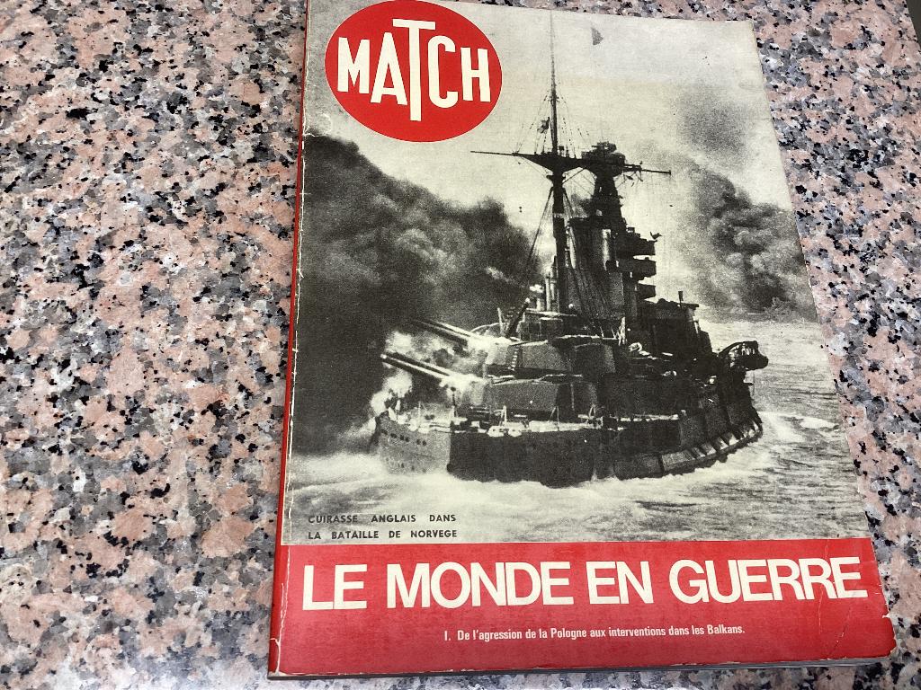 Le monde en guerre. MATCH. De l’agression de la Pologne aux, Enlèvement ou Envoi, Deuxième Guerre mondiale, Utilisé, Autres sujets/thèmes
