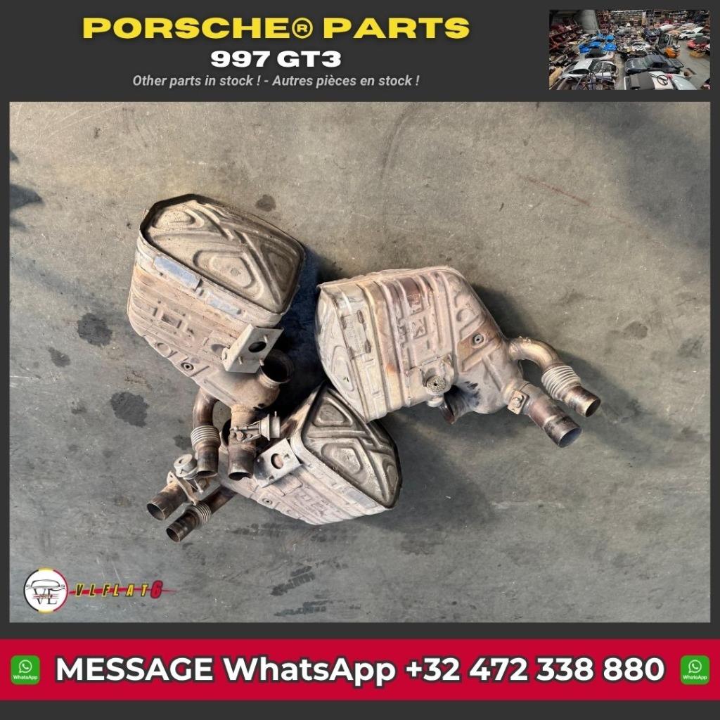 Silencieux Porsche 997 GT3, Auto-onderdelen, Uitlaatsystemen, Ophalen, Gebruikt, Porsche