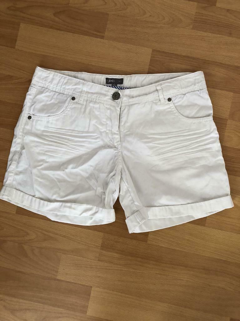 Witte short mt 170 JBC, Kinderen en Baby's, Kinderkleding | Maat 170, Broek, Meisje, JBC, Ophalen of Verzenden