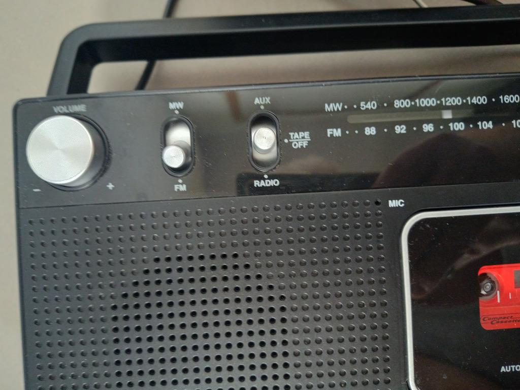 cassetteradio Muse, Audio, Tv en Foto, Ophalen of Verzenden, Gebruikt, Radio