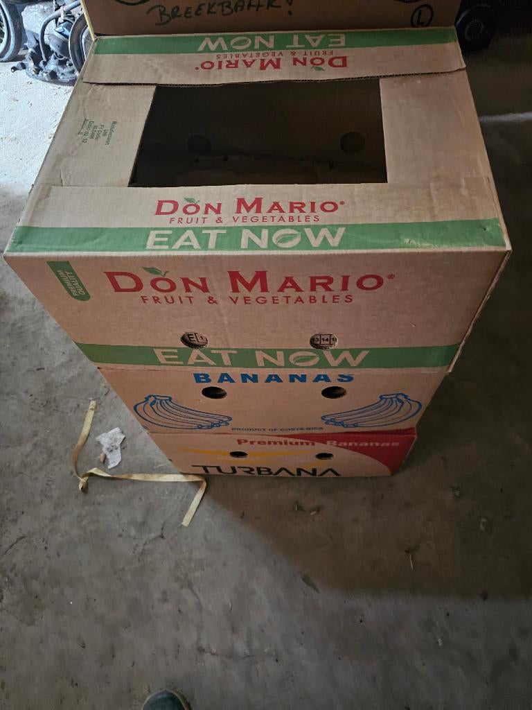 Bananendozen, Enlèvement, Comme neuf, Boîte