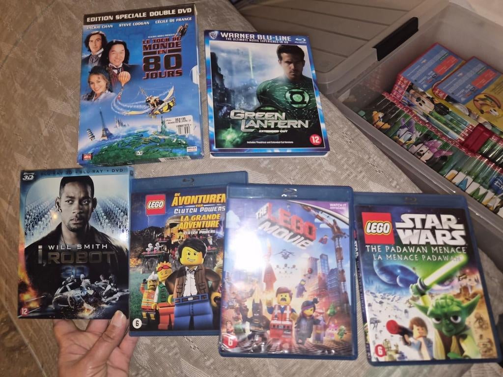 Dvd blu ray a vendre, Enlèvement, Comme neuf
