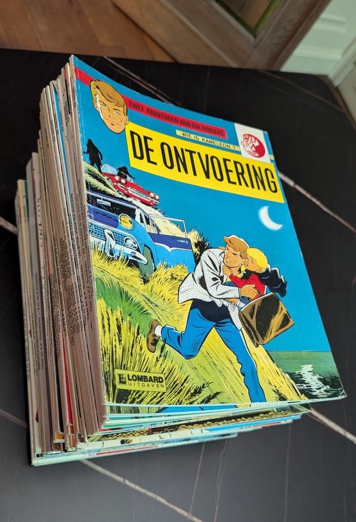 Strips Rik Ringers, Ophalen