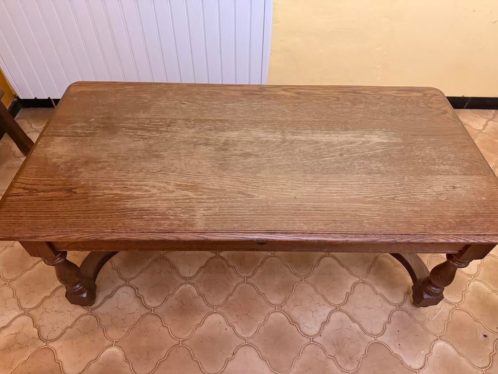 Salontafel, Huis en Inrichting, Tafels | Salontafels, Ophalen, Gebruikt, 100 tot 150 cm, 50 tot 100 cm